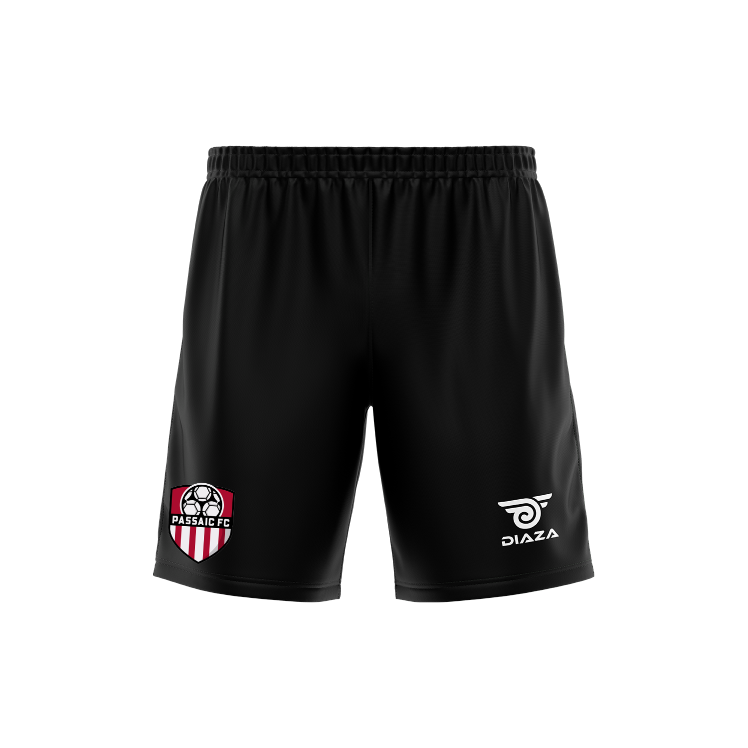 Passaic FC Tri-Tone Practice Short Black - Diaza Football 