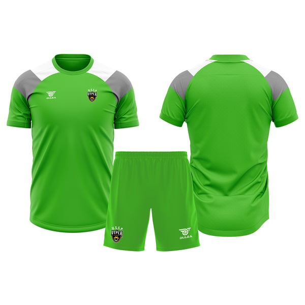 Vyper Academy Tri-Tone Practice Kit Green - Diaza Football 