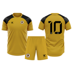 NEI FC Tri-Tone Practice Kit Gold, Black - Diaza Football 