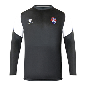 Manhattan Kickers Long Sleeve Training Black, White - Diaza Football 