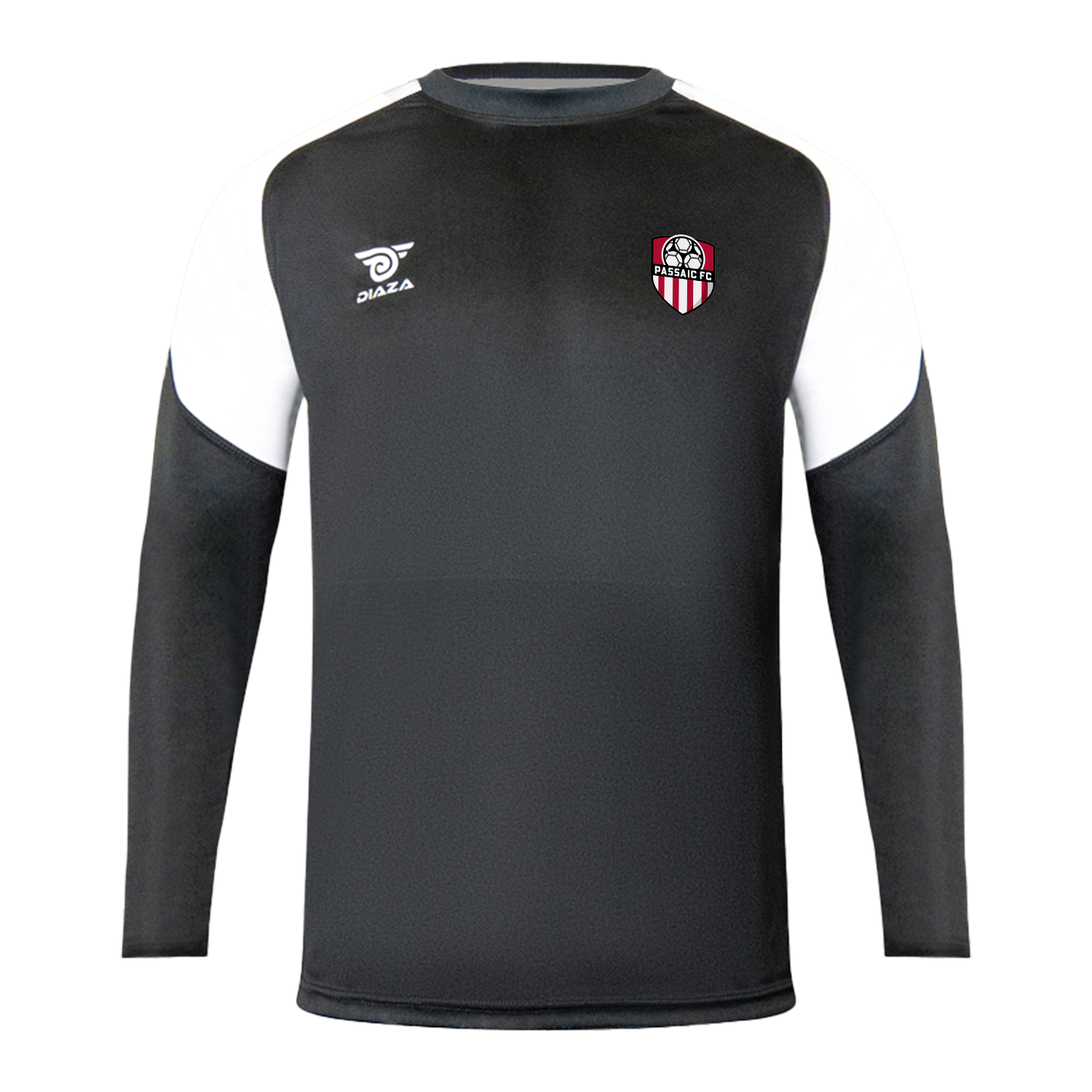 Passaic FC Long Sleeve Training Black - Diaza Football 