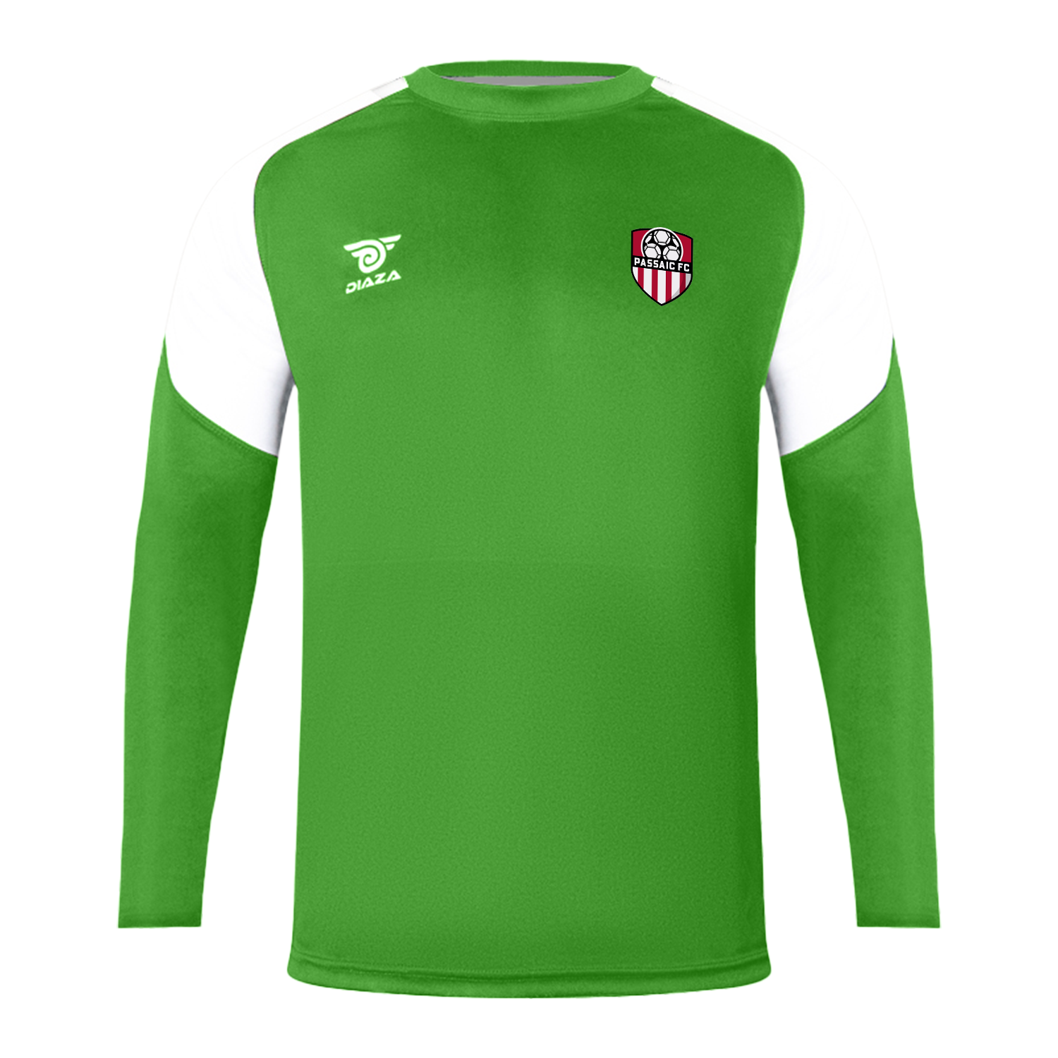 Passaic FC Long Sleeve Training Green - Diaza Football 