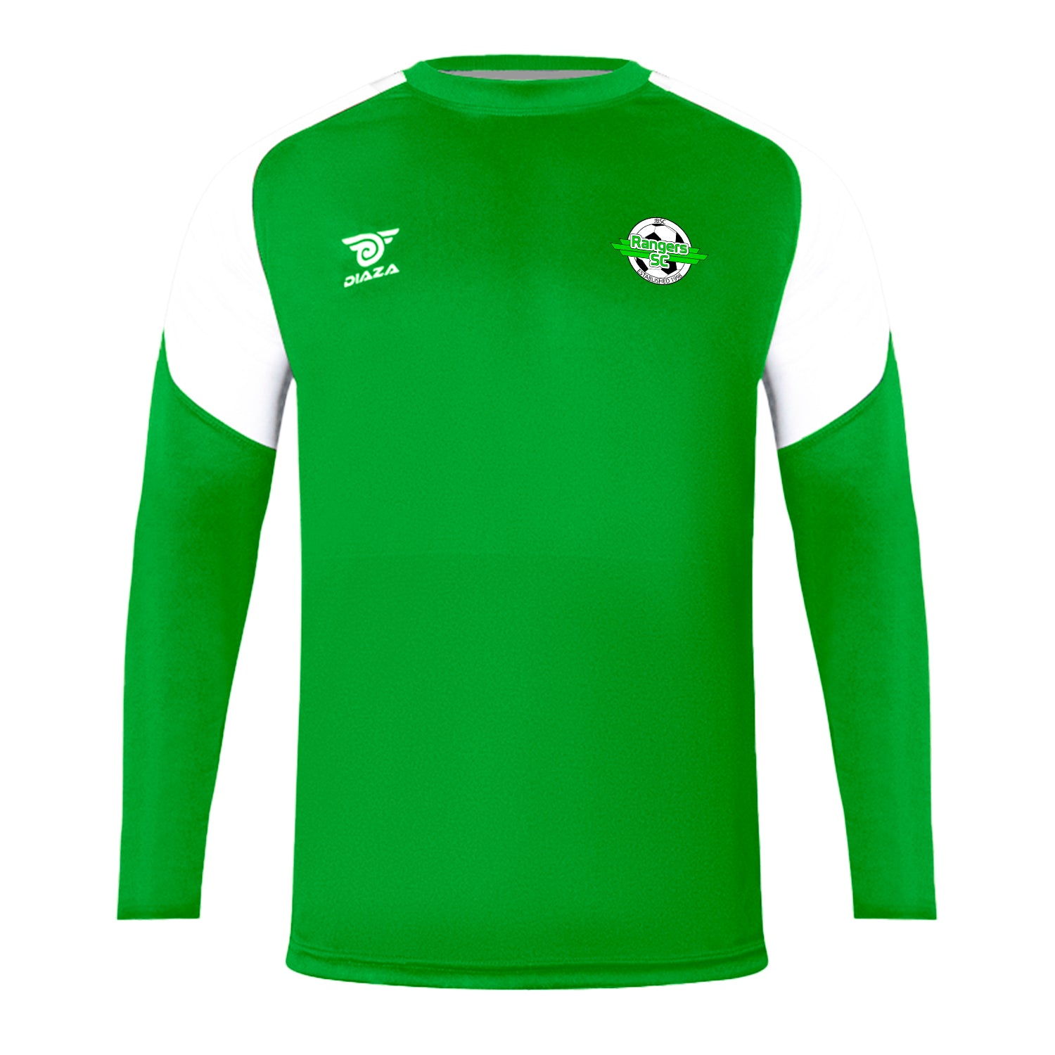 Rangers SC Long Sleeve Training Green - Diaza Football 