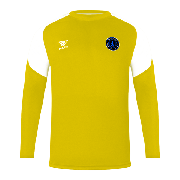 FC Columbus Long Sleeve Training Yellow - Diaza Football 