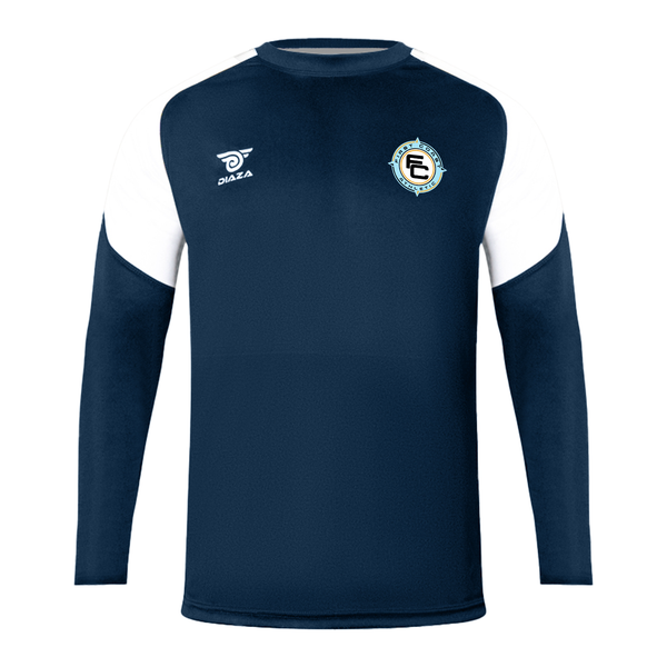 First Coast Athletic Long Sleeve Training Navy Blue