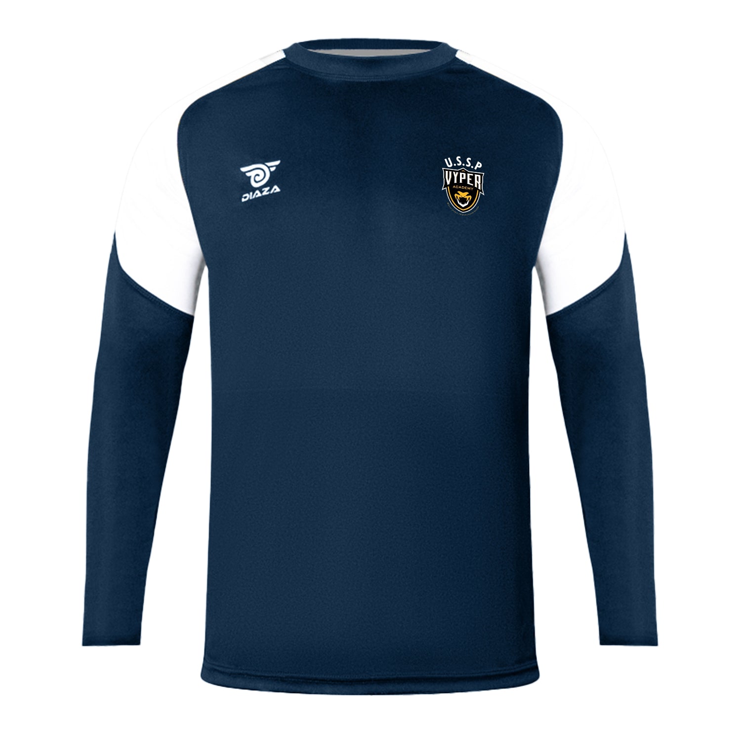 Vyper Academy Long Sleeve Training Navy Blue - Diaza Football 