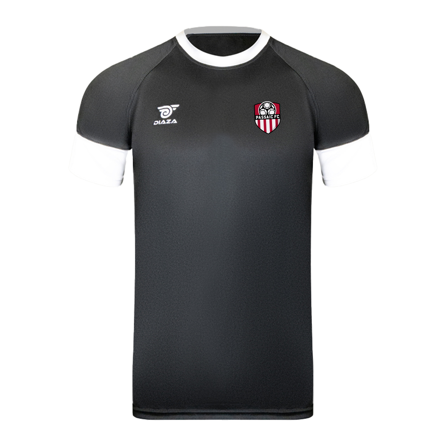 Passaic FC Short Sleeve Training Black - Diaza Football 