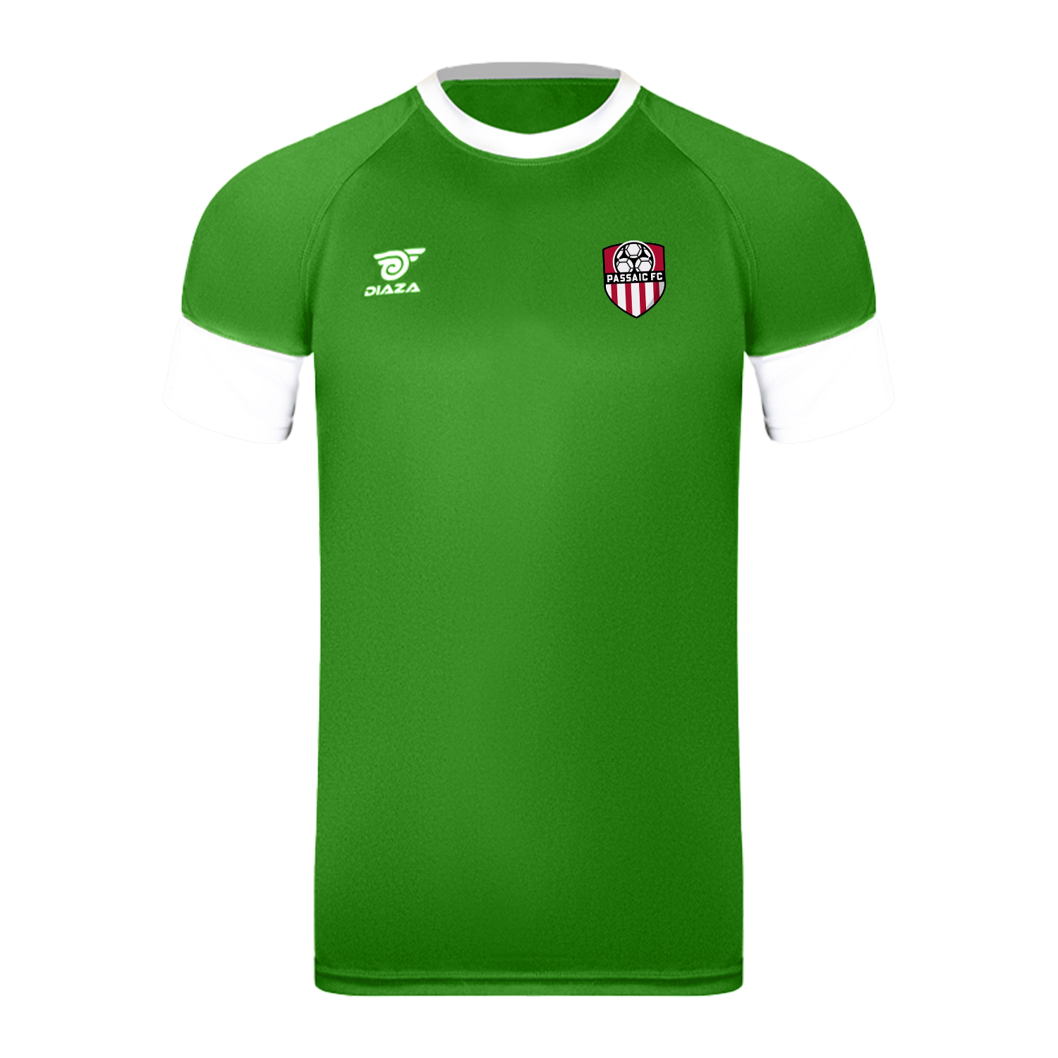 Passaic FC Short Sleeve Training Green - Diaza Football 