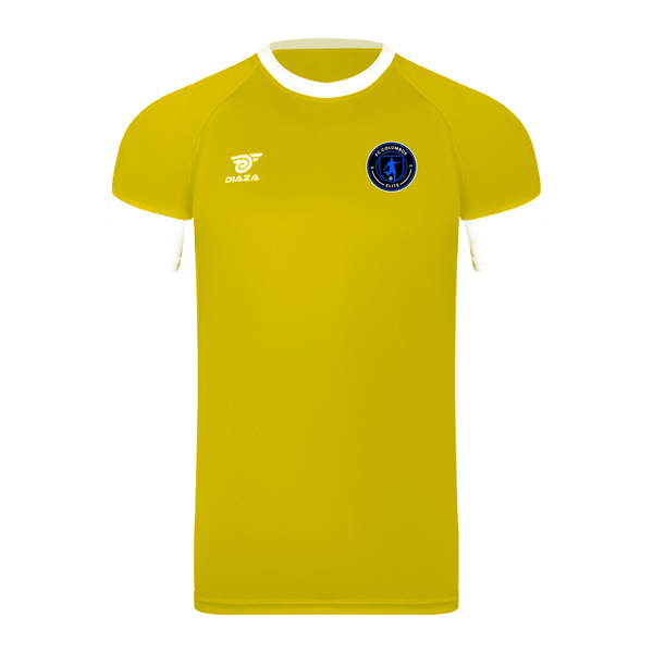 FC Columbus Short Sleeve Training Yellow - Diaza Football 