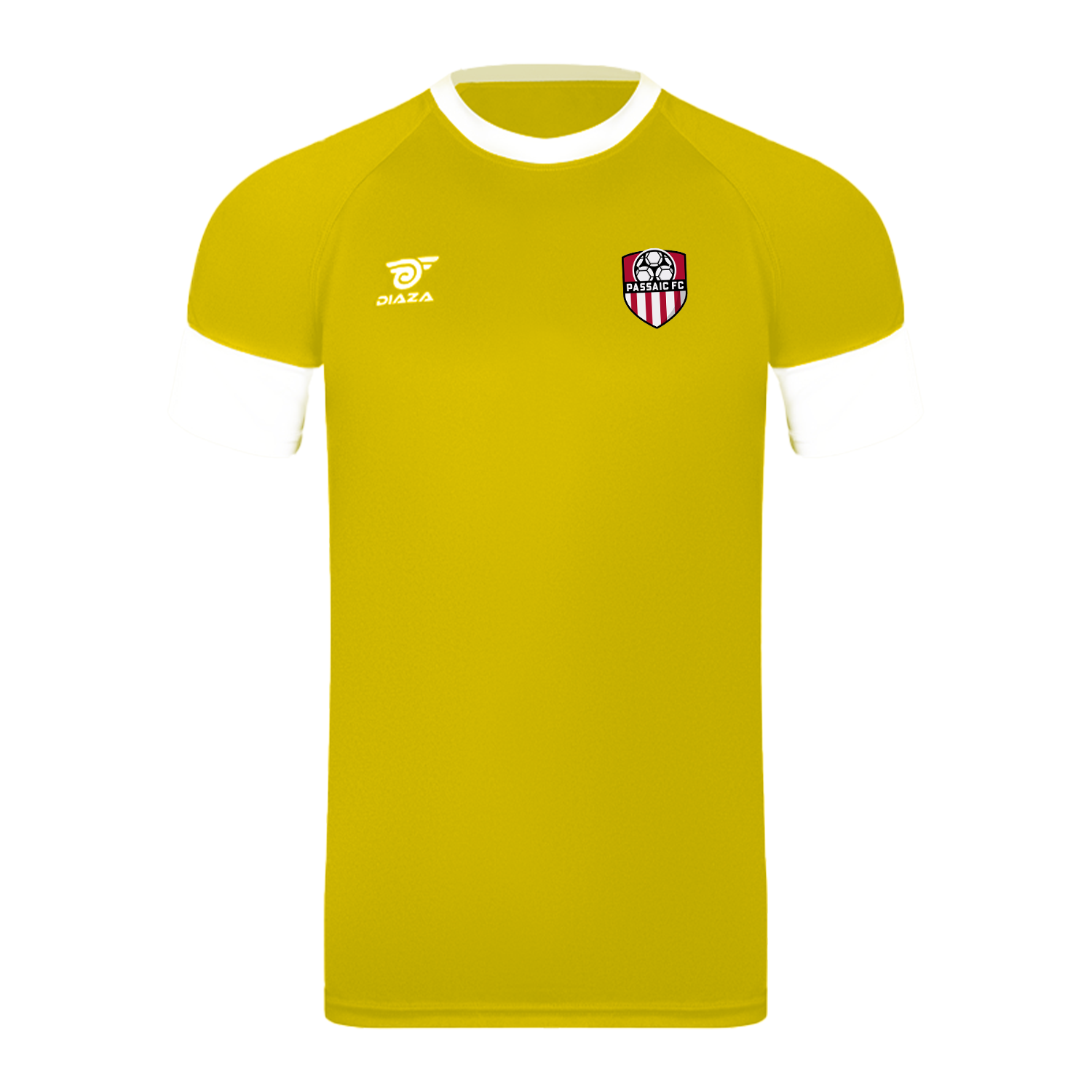 Passaic FC Short Sleeve Training Yellow - Diaza Football 