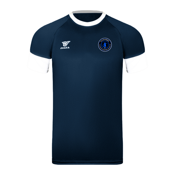 FC Columbus Short Sleeve Training Navy Blue - Diaza Football 