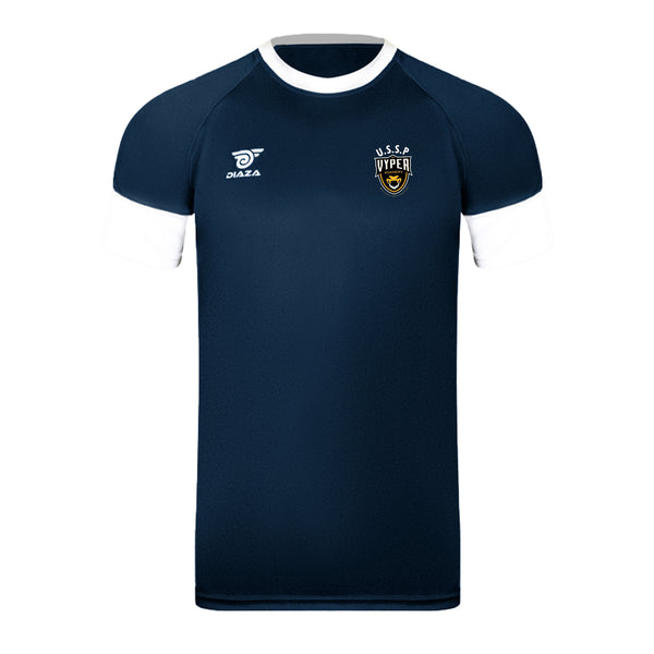 Vyper Academy Short Sleeve Training Navy Blue - Diaza Football 