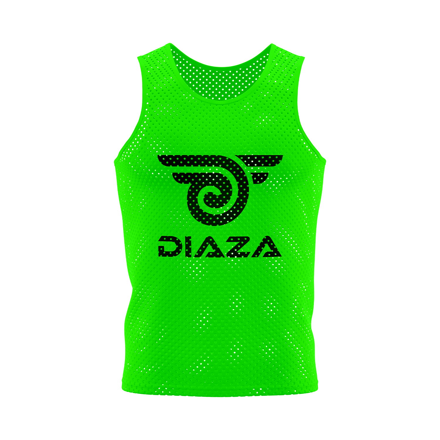 Woodland FC Pinnies - Green Neon