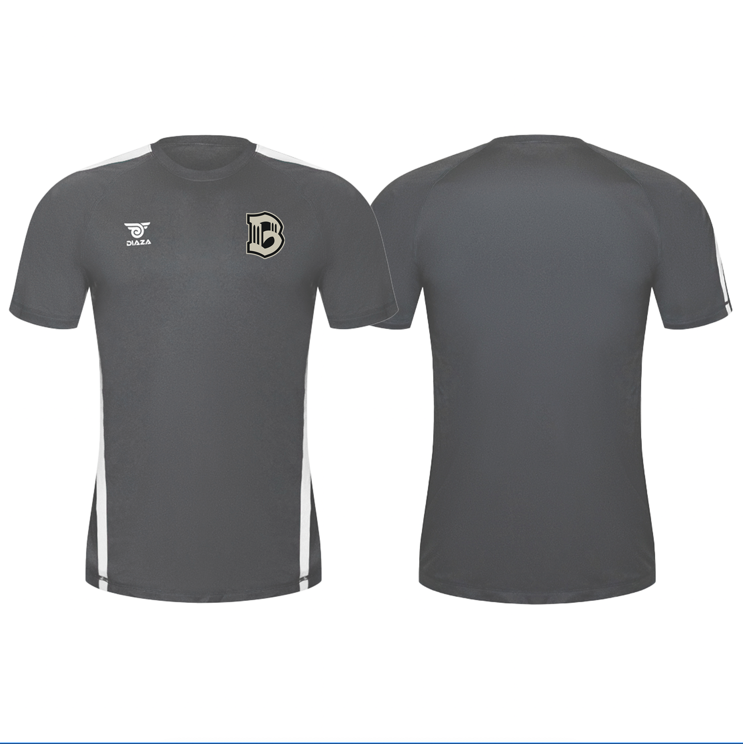 Brooklyn FC City Training Jersey Grey, White - Diaza Football 