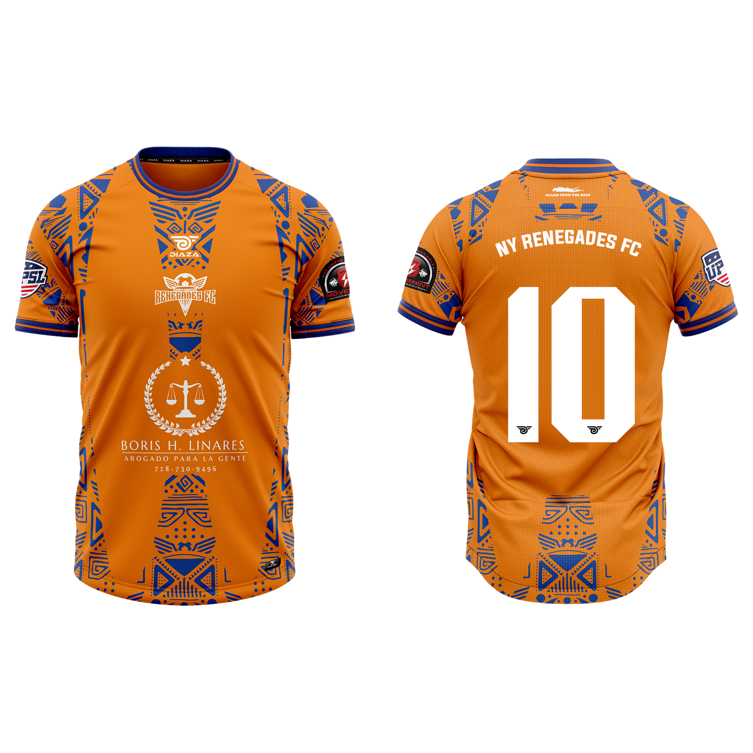 Renegades Orange Uniform