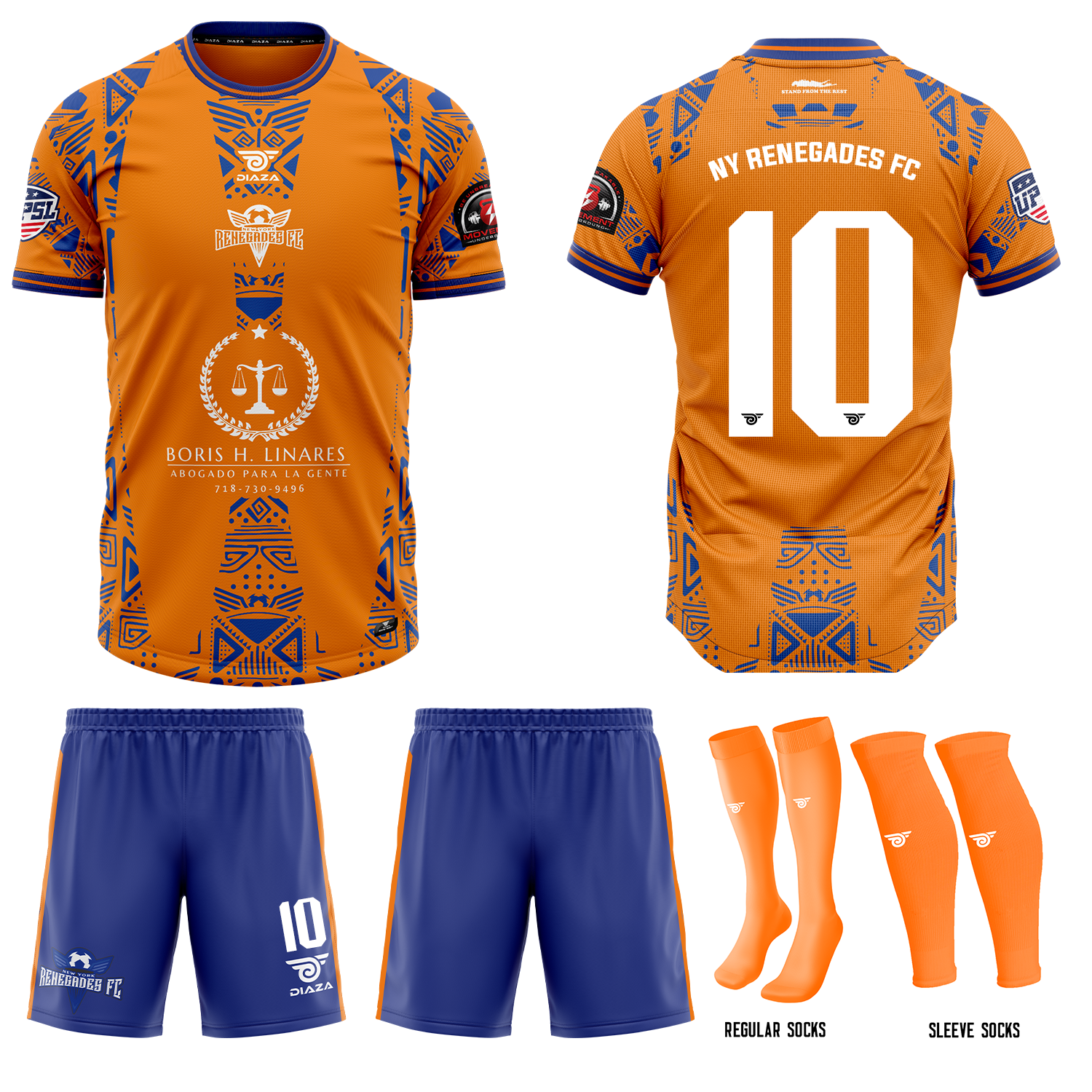 Renegades Orange Uniform