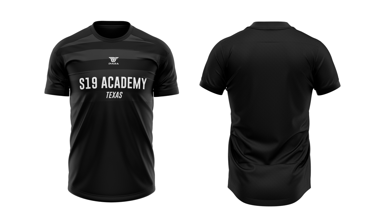 S19 Academy Training Jersey Black - Diaza Football 