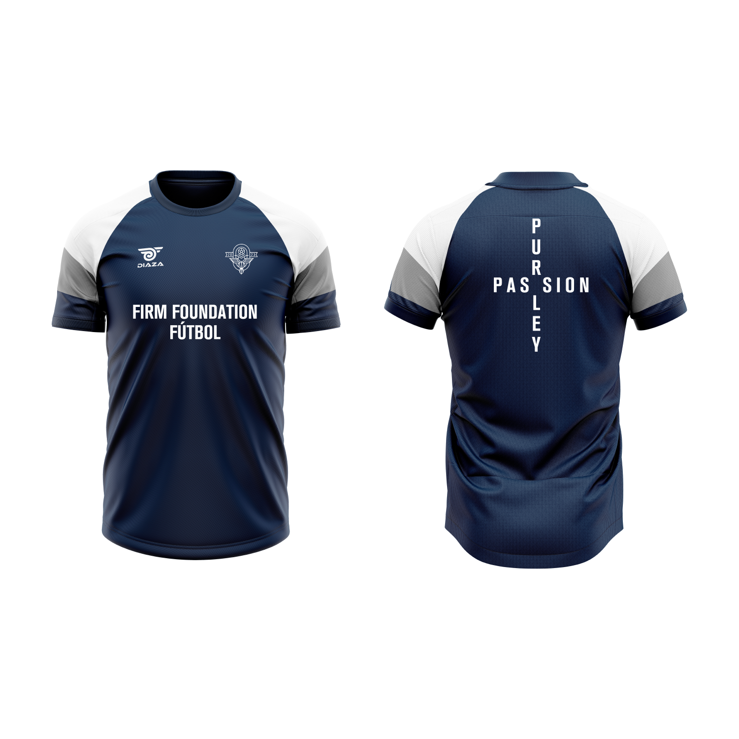 Firm Foundation Tri-Tone Practice Jersey Blue