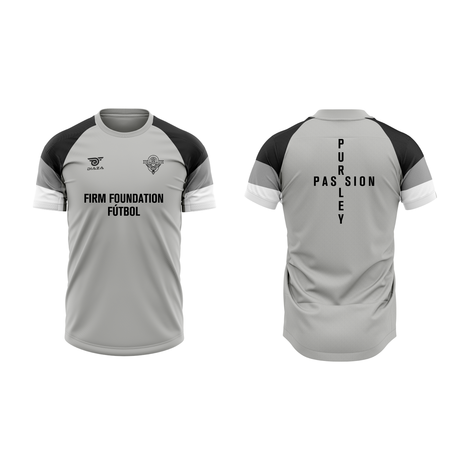Firm Foundation Tri-Tone Practice Jersey Grey