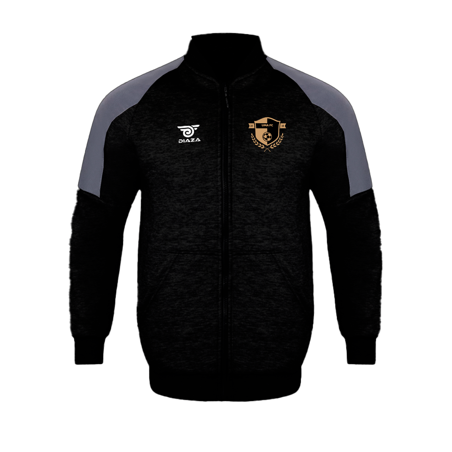 UMA Vintage Jacket Black - Diaza Football 