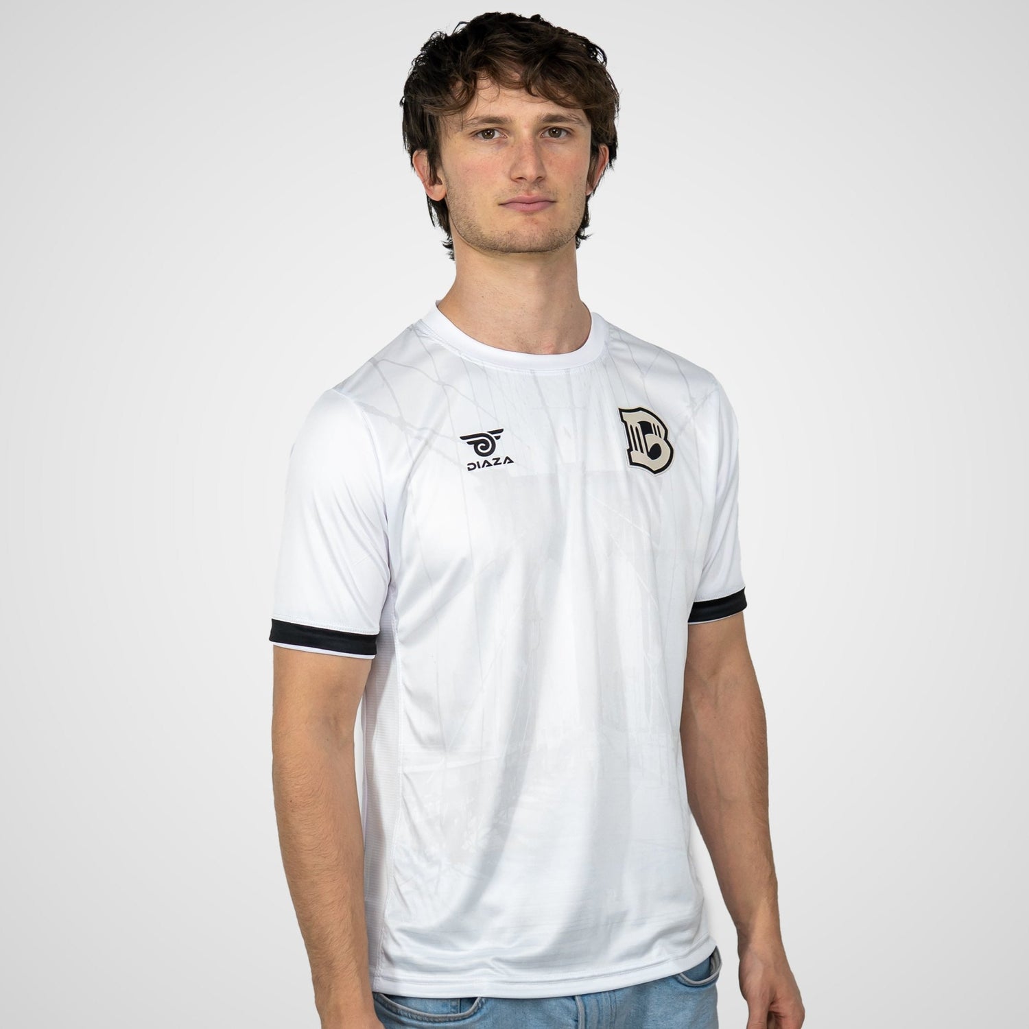 MEN TRAINING WHITE BRIDGE JERSEY - Diaza Football 