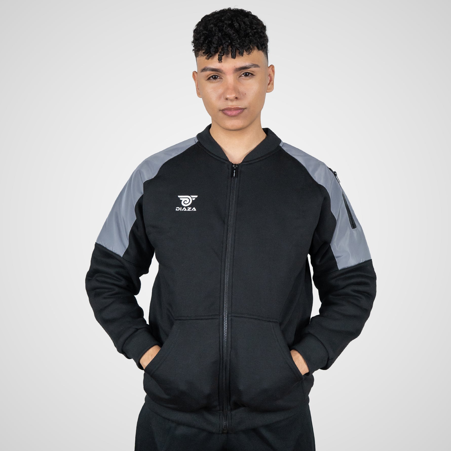 Vintage Jacket Black - Diaza Football 