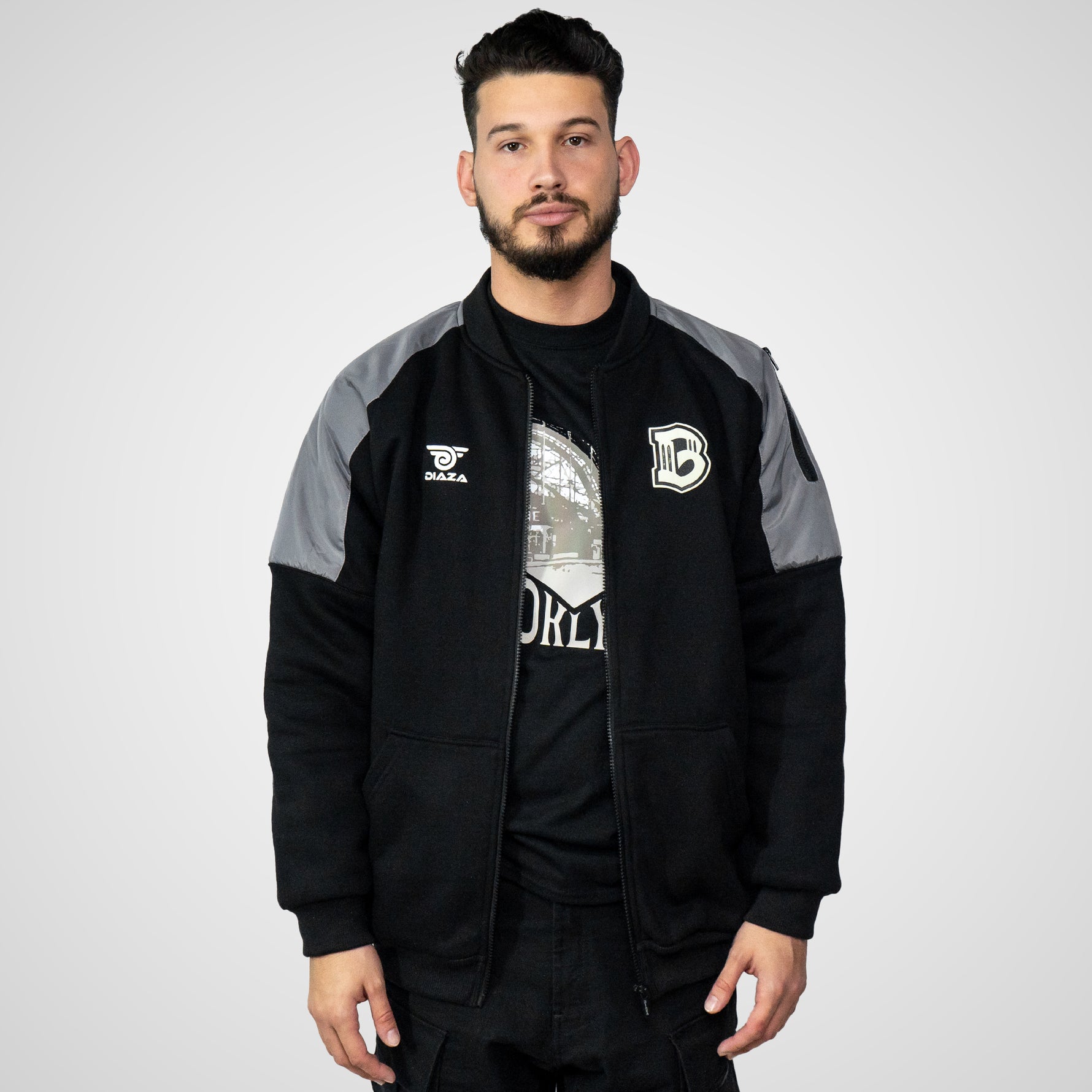Brooklyn FC Vintage Jacket Black - Diaza Football 