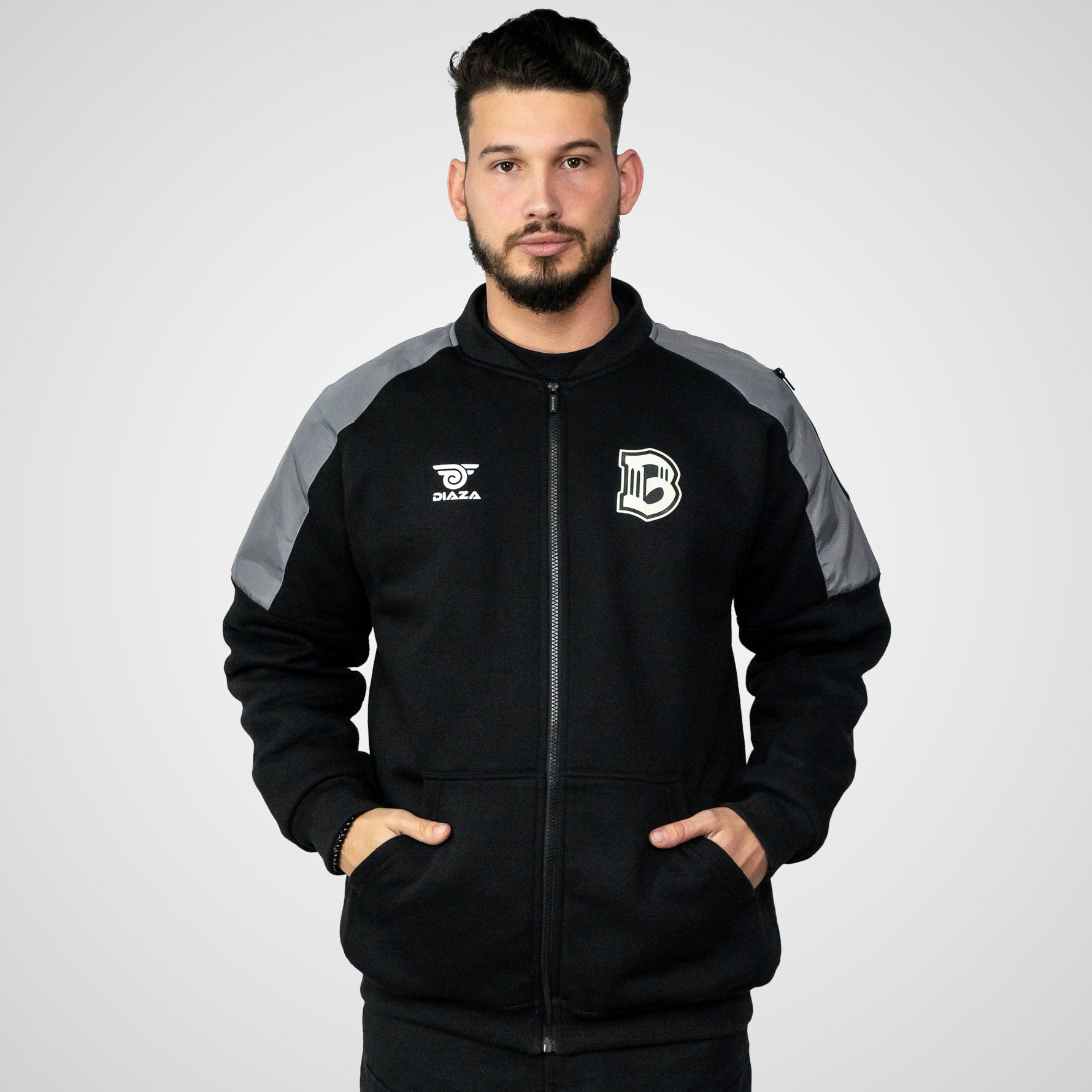 Brooklyn FC Vintage Jacket Black - Diaza Football 