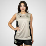Brooklyn FC Women Brown Sleeveless Jersey - Diaza Football 