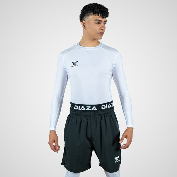 Long Sleeve Compression Shirt White