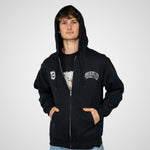 Brooklyn FC Soccer Retro Black Full Zip Up Jacket - Diaza Football 