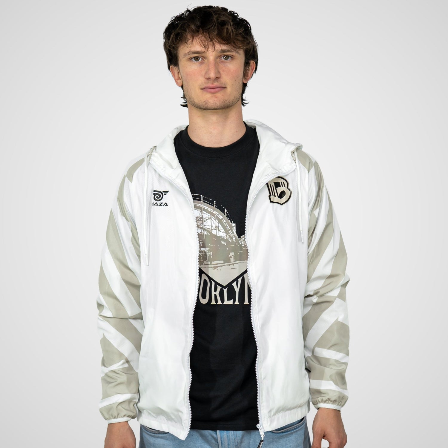 Brooklyn FC White Windrunner - Diaza Football 