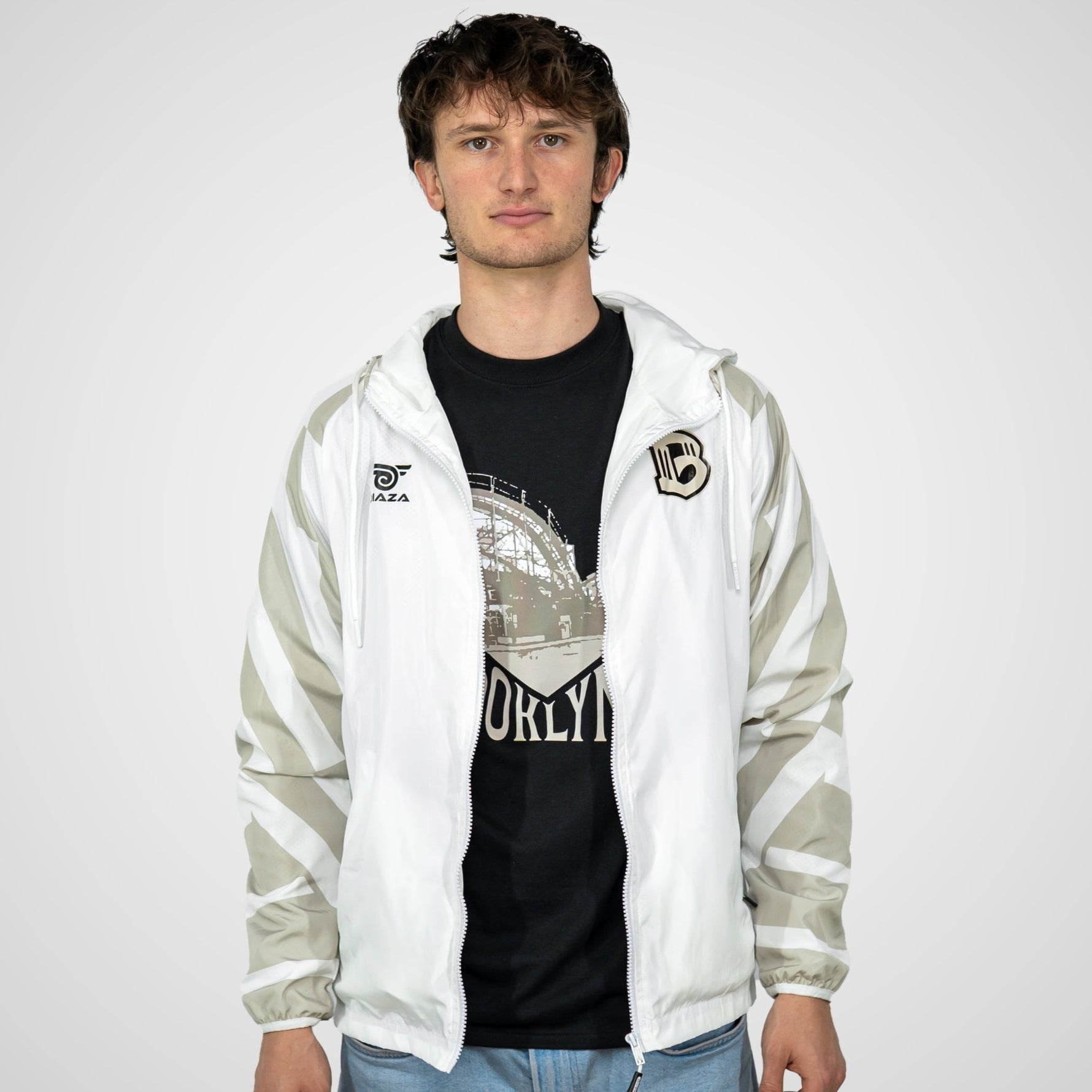 Brooklyn FC White Windrunner - Diaza Football 