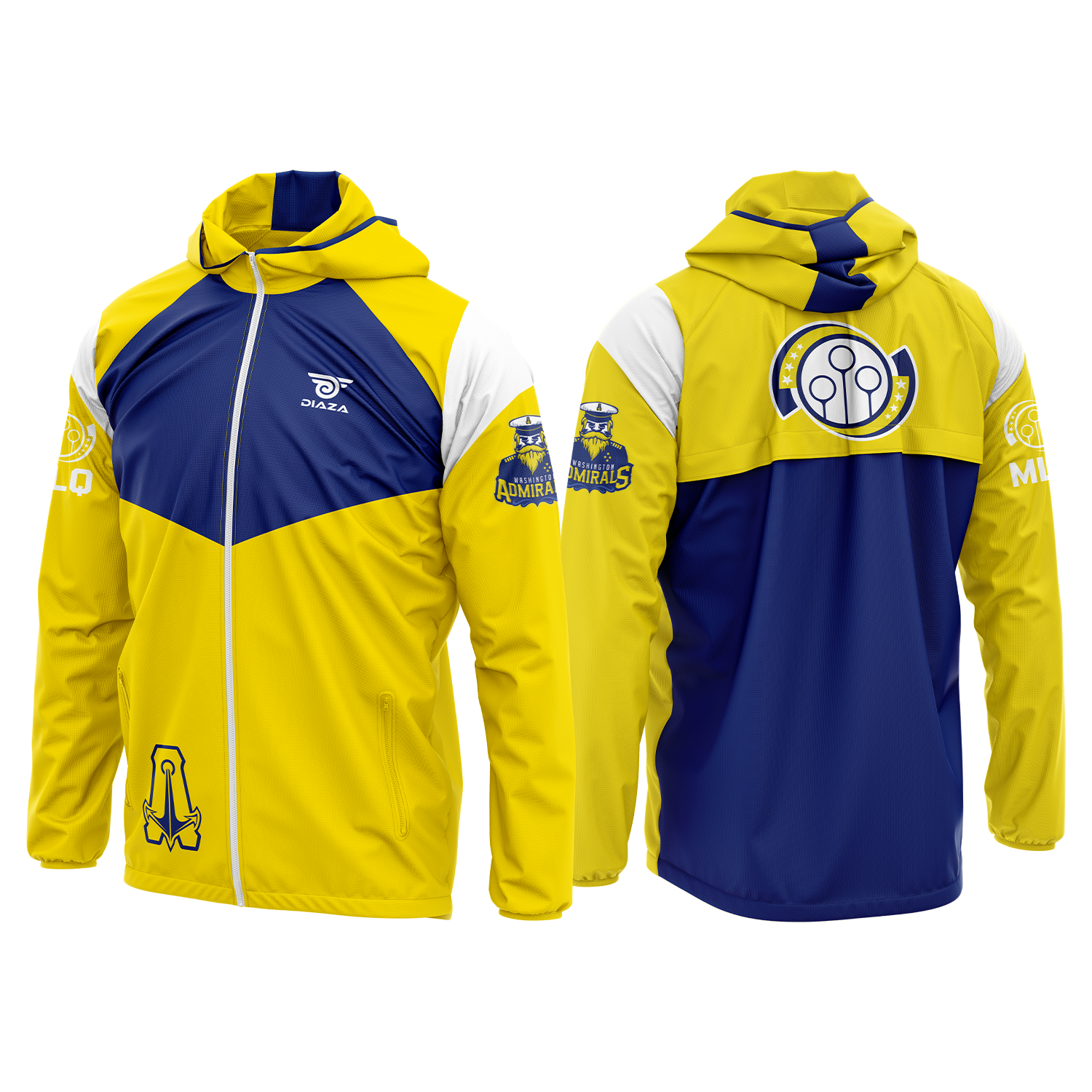 Washington Admirals Wind runner - Diaza Football 