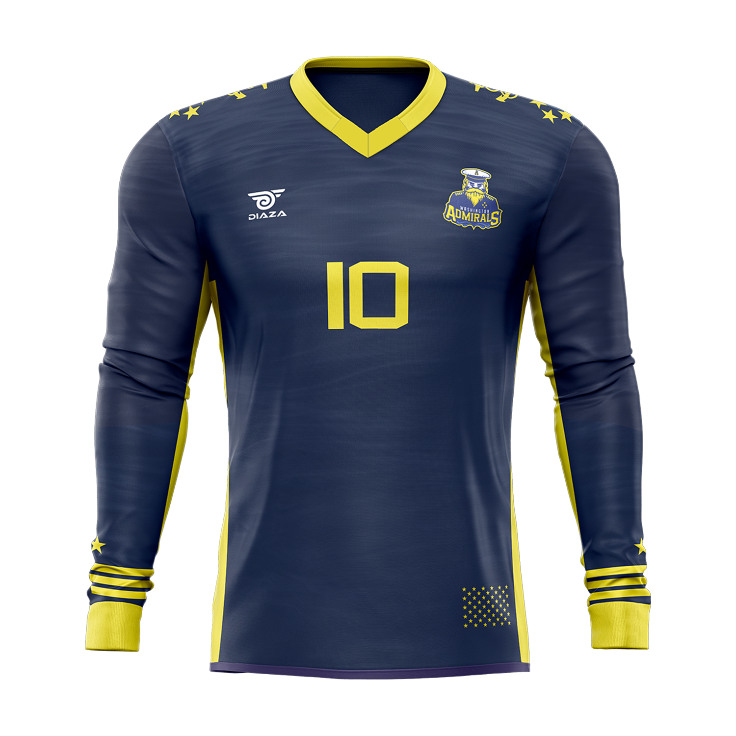 Washington Admirals Long Sleeve - Diaza Football 