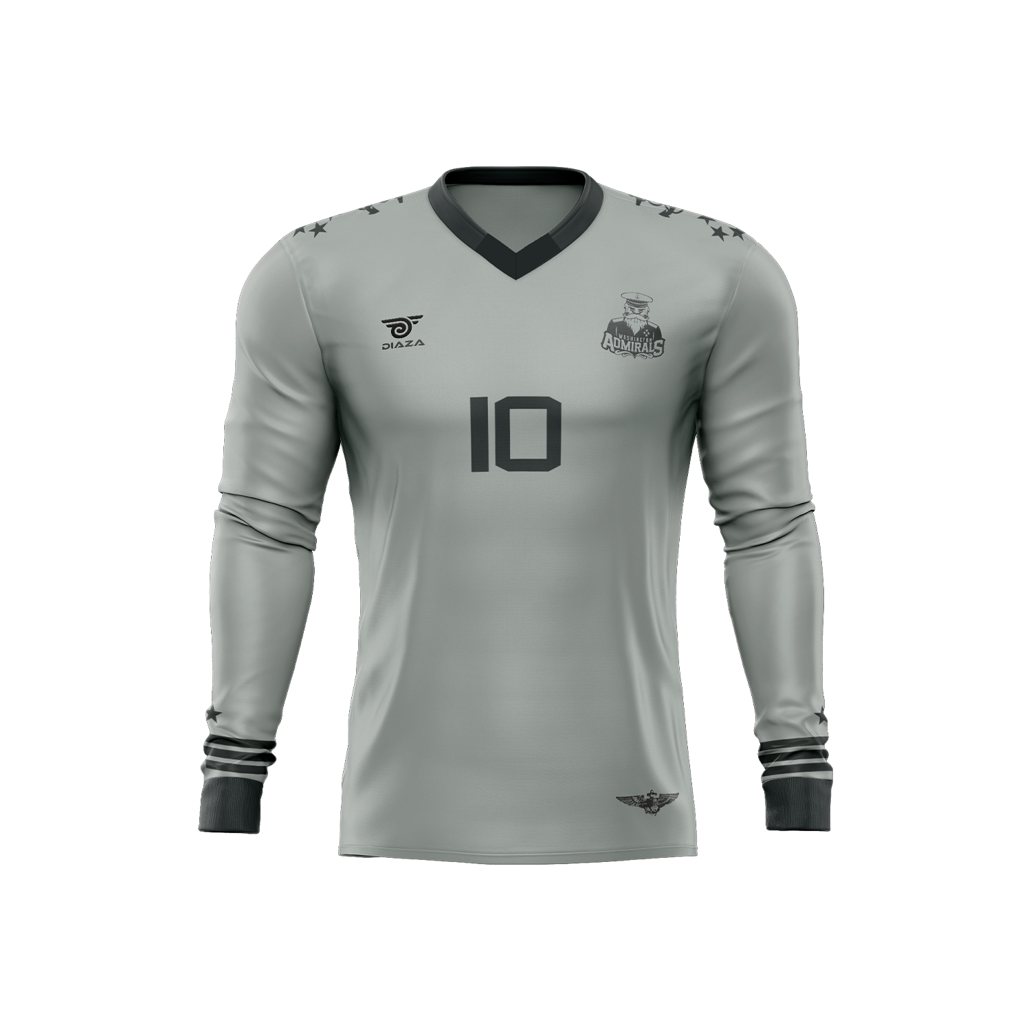 Washington Admirals Away Long Sleeve Jersey - Diaza Football 
