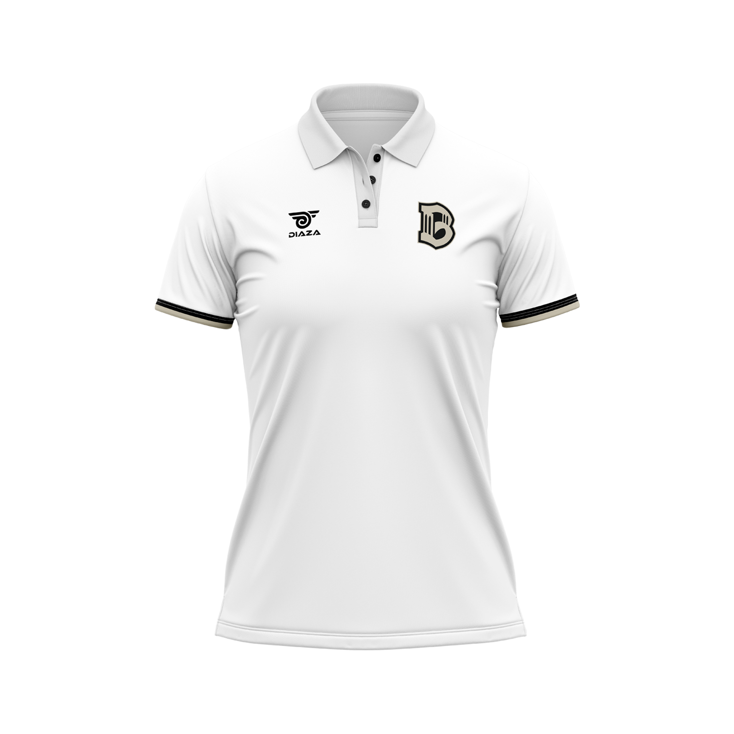 Brooklyn FC Women White Polo - Diaza Football 