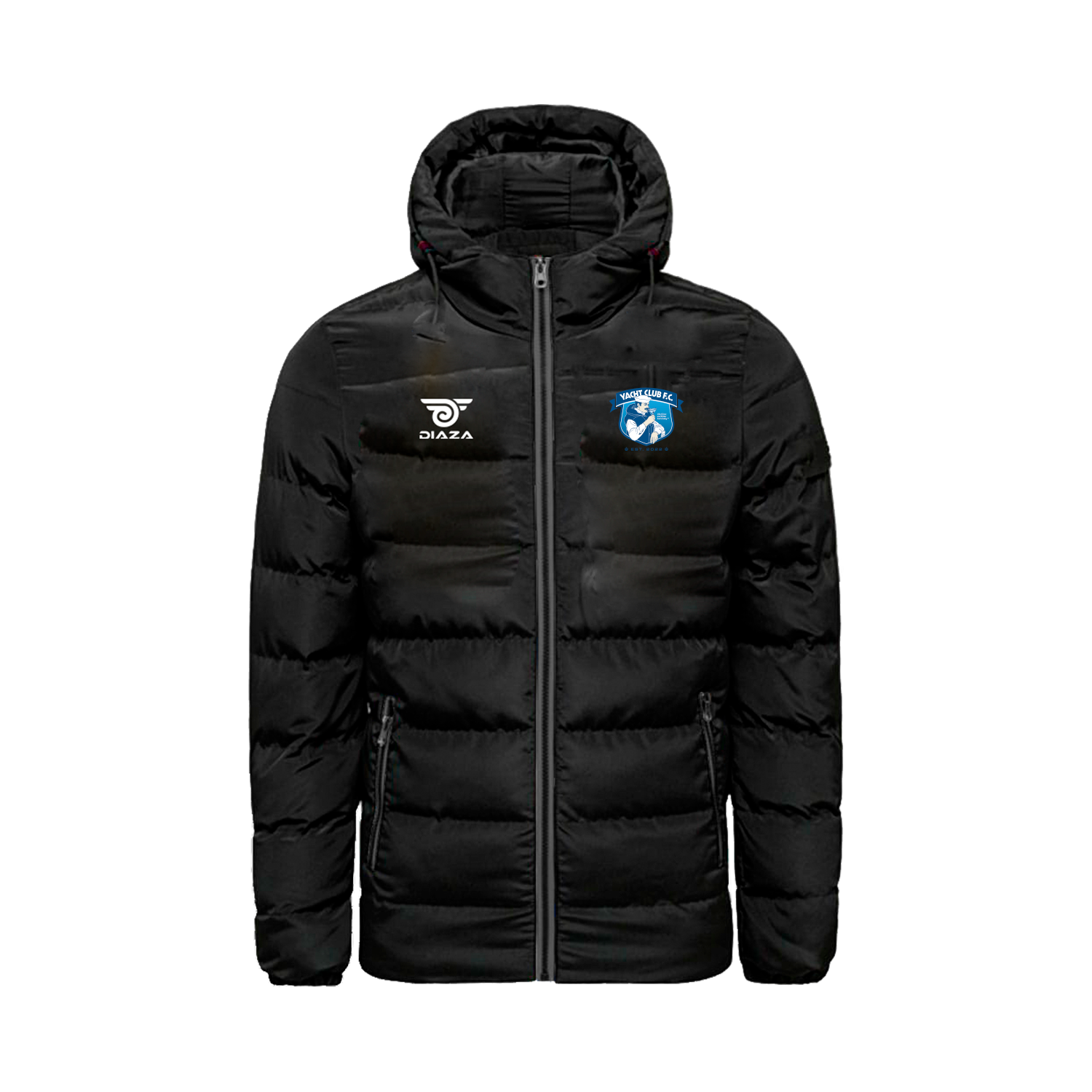 Yacht Club FC Complex Winter Jacket With Hoodie