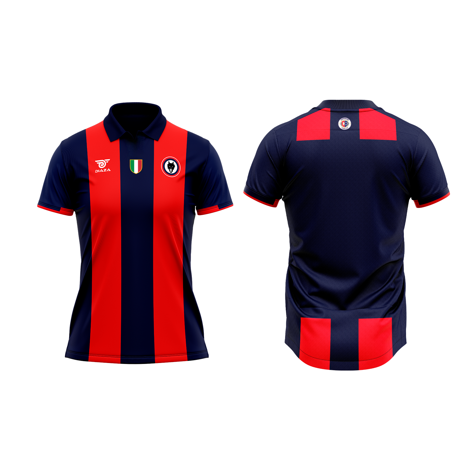 Campobasso FC Home Jersey Women Cut - Diaza Football 