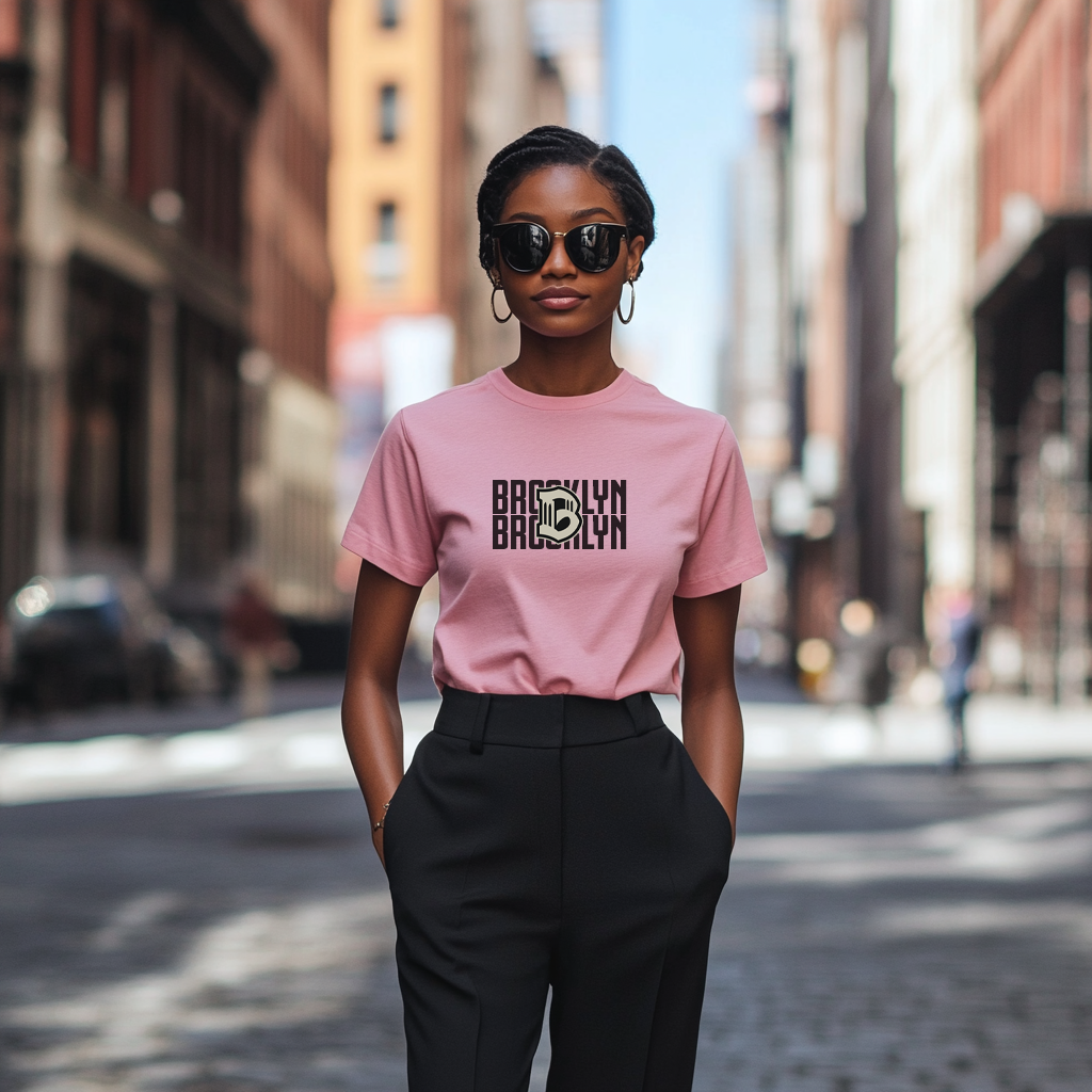 Brooklyn FC Women Wall Pink T-Shirt - Diaza Football 