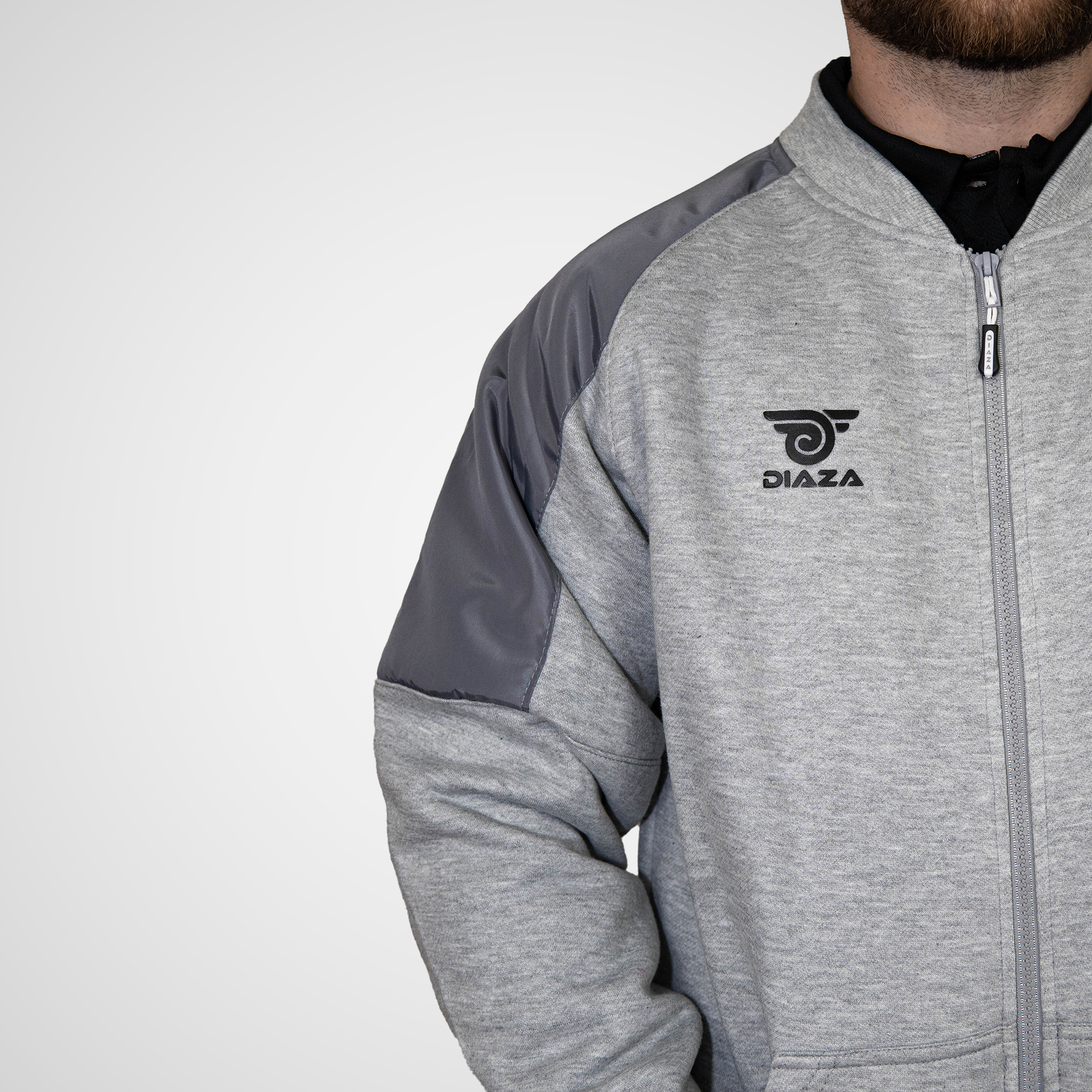 Brooklyn FC Vintage Jacket Grey - Diaza Football 