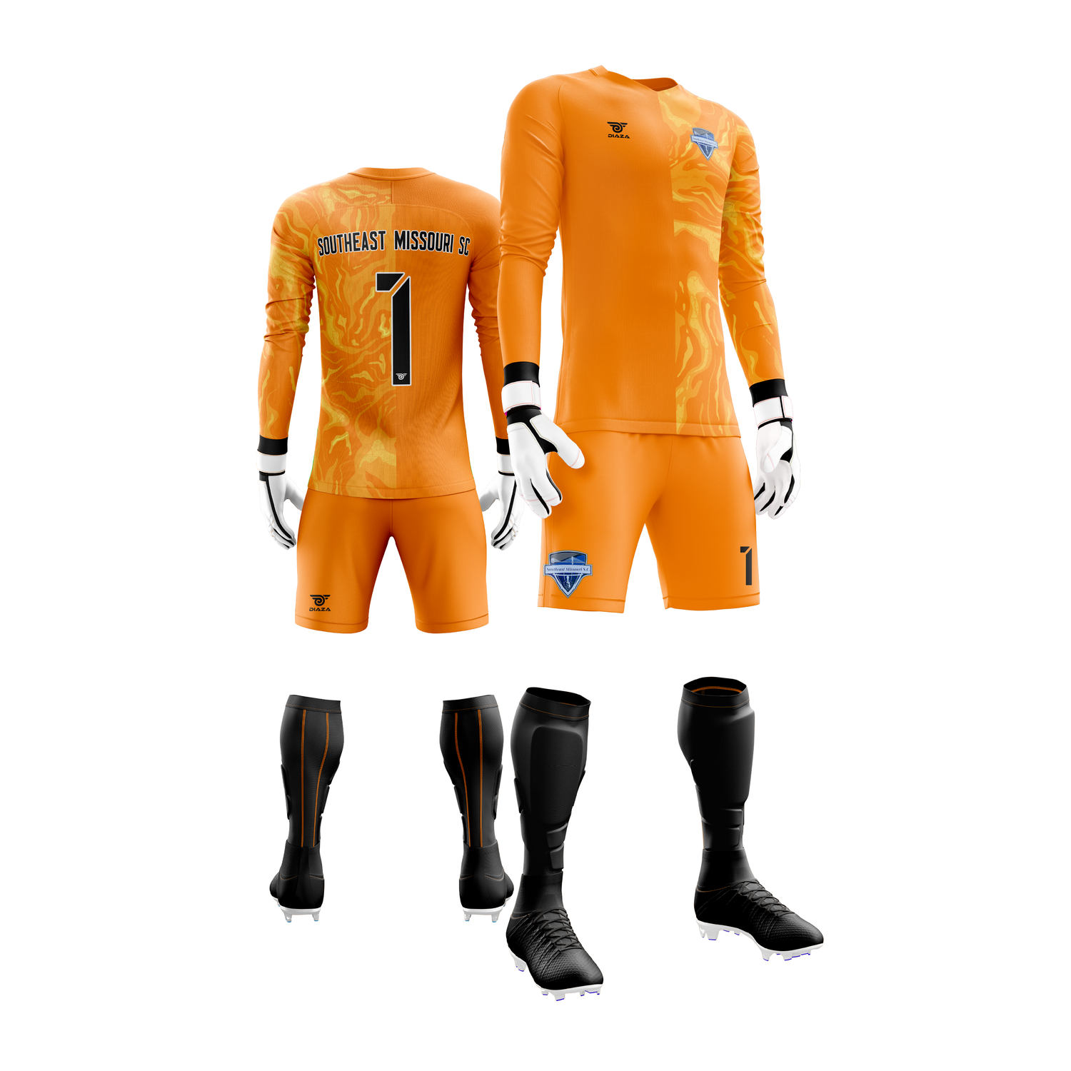 Southeast Missouri SC Home Uniform GK - Diaza Football 