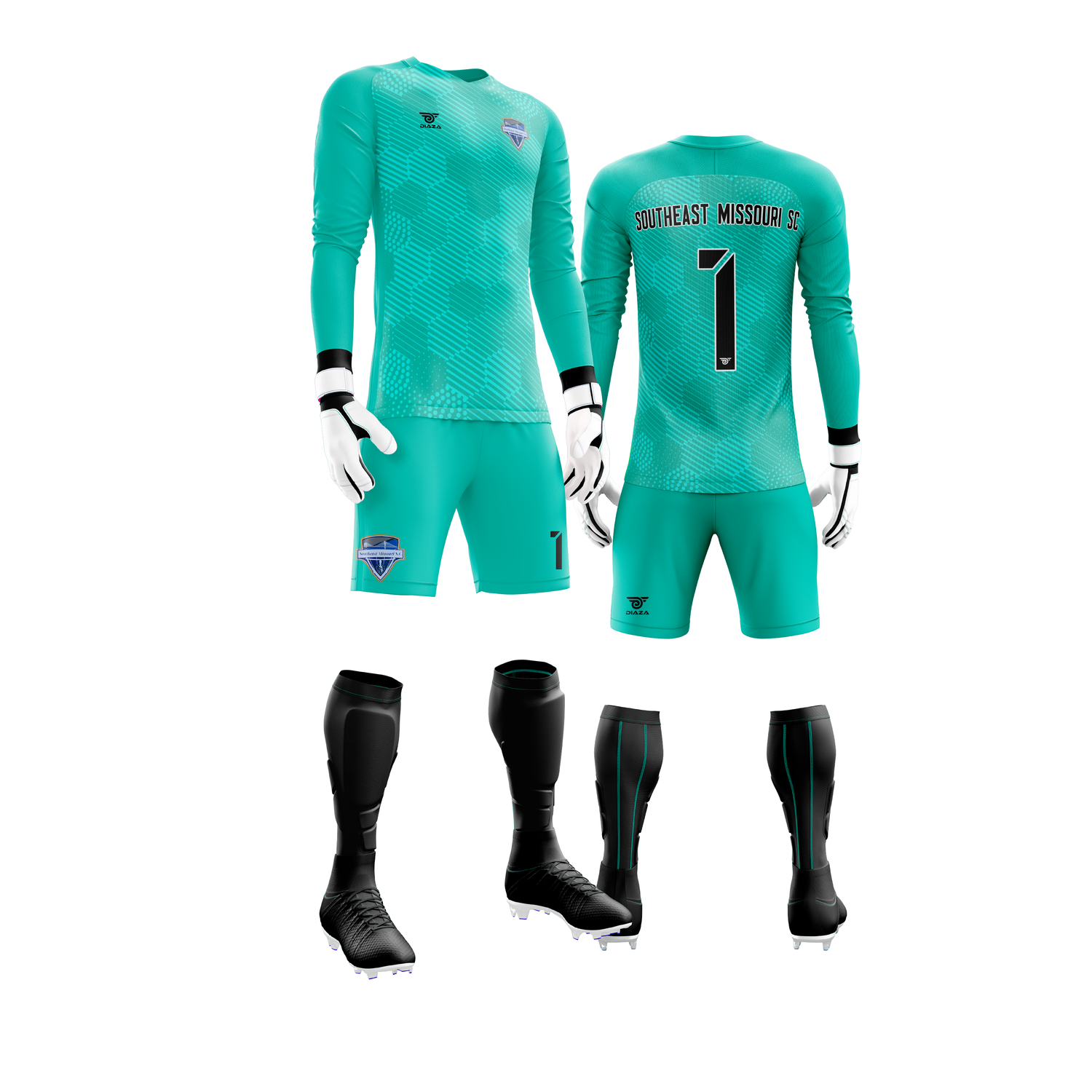 Southeast Missouri SC Away Uniform GK - Diaza Football 