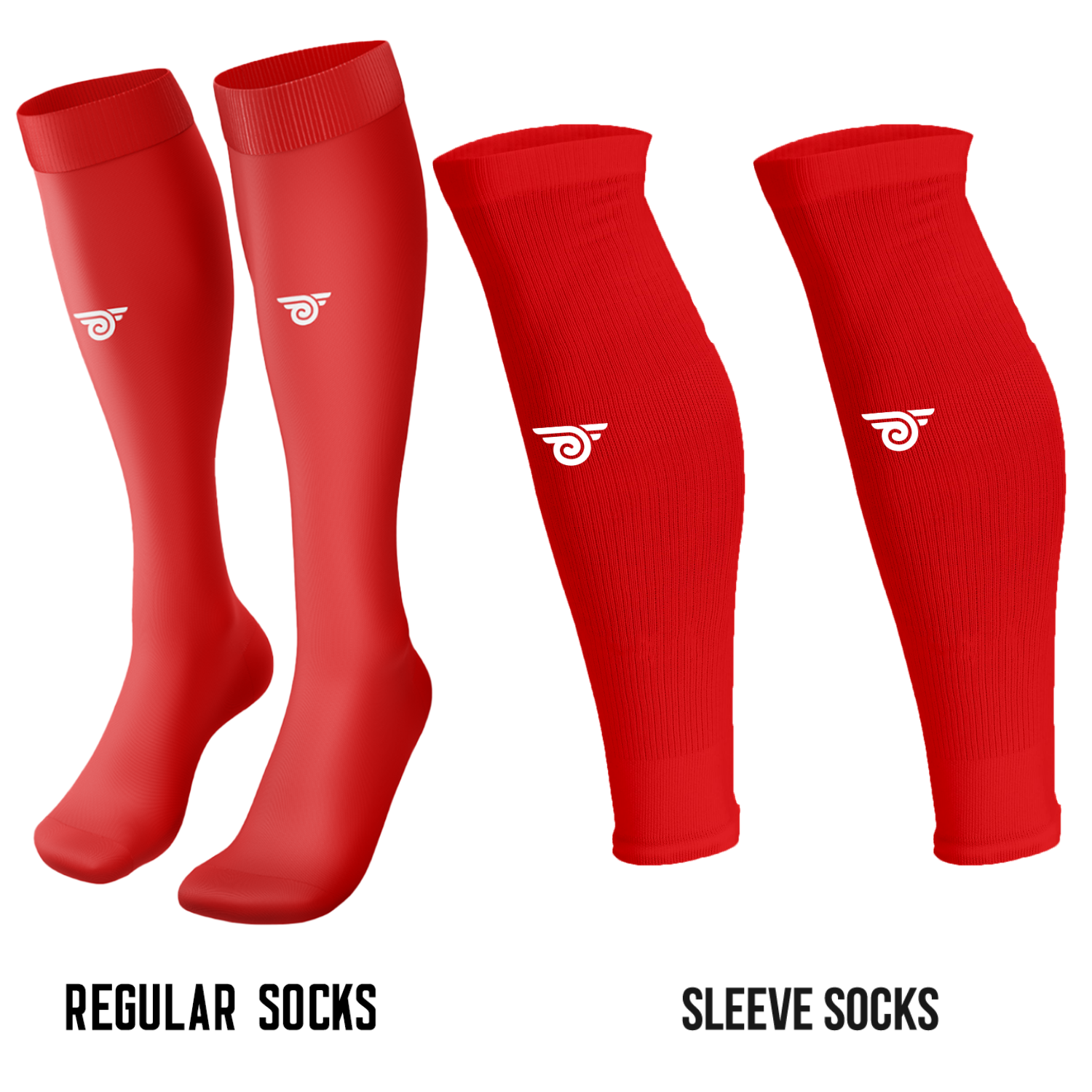 UMA Socks Red - Diaza Football 