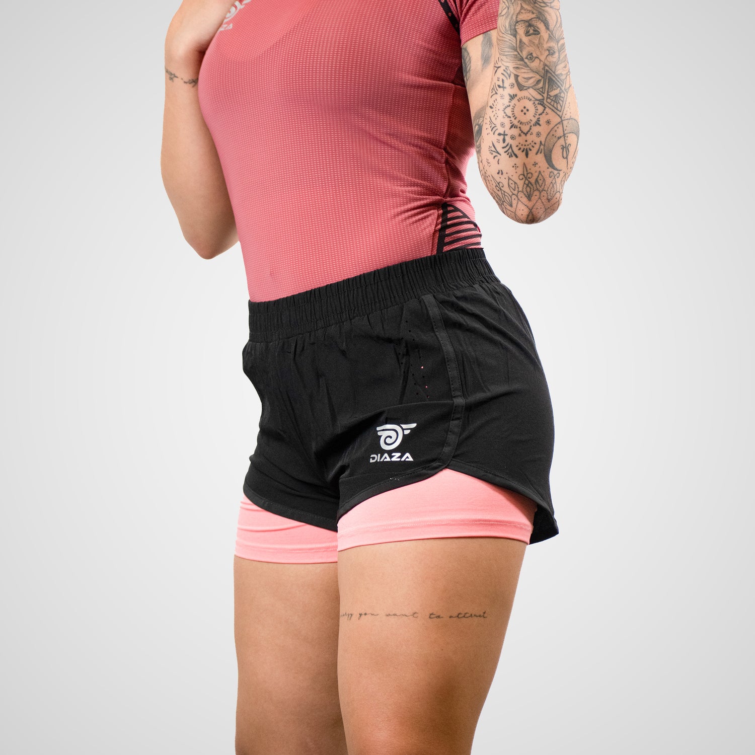 Rosa Shorts - Diaza Football 