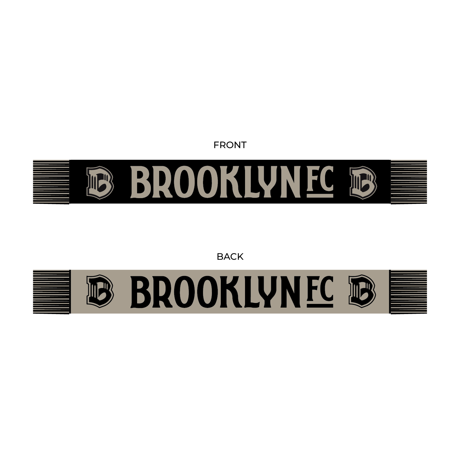 Brooklyn FC Scarf - Diaza Football 