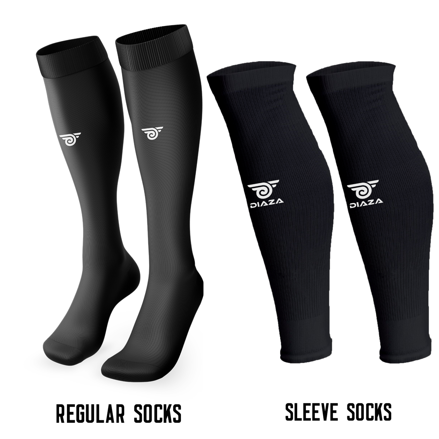 UMA Socks Black - Diaza Football 