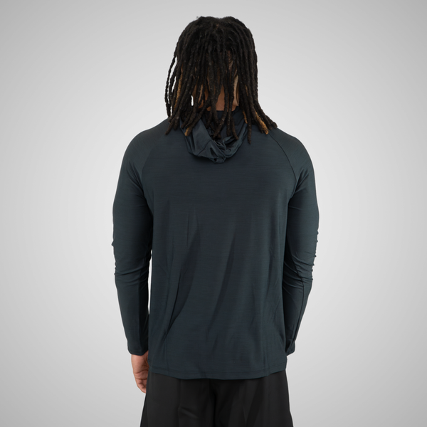 Suba Hooded Long Sleeve Black - Diaza Football 