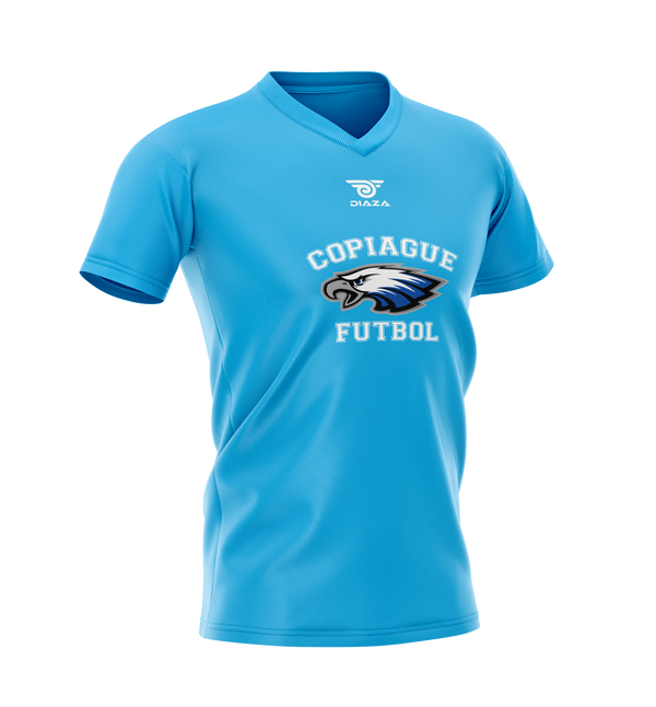 Copiague Futbol Cotton T-Shirt Blue - Diaza Football 