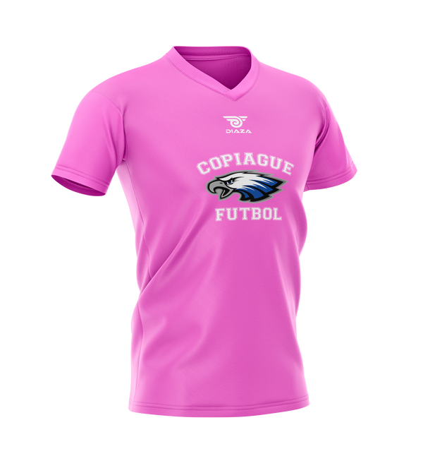 Copiague Futbol Cotton T-Shirt Pink - Diaza Football 